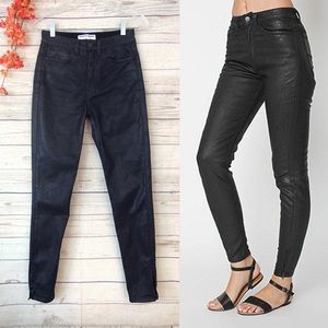 Vintage American Apparel pleather jeans